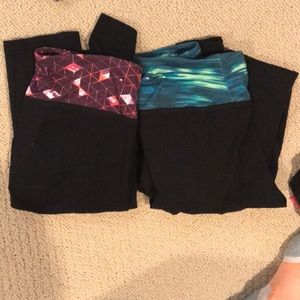 2 Pair of Yoga leggings
